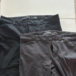 Old Navy Women’s Dress Pants in Black and Dark Gray